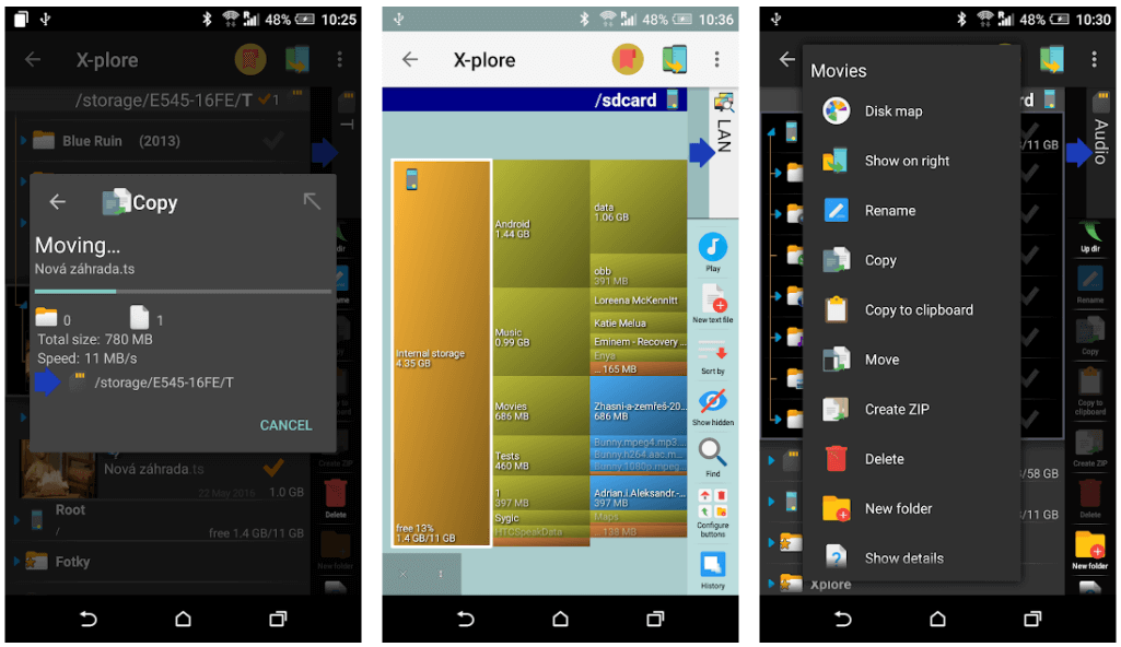 X-plore ตัวจัดการไฟล์