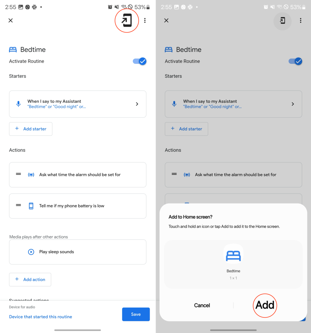 Kaip naudoti „Google Assistant“ veiksmų seką – 7