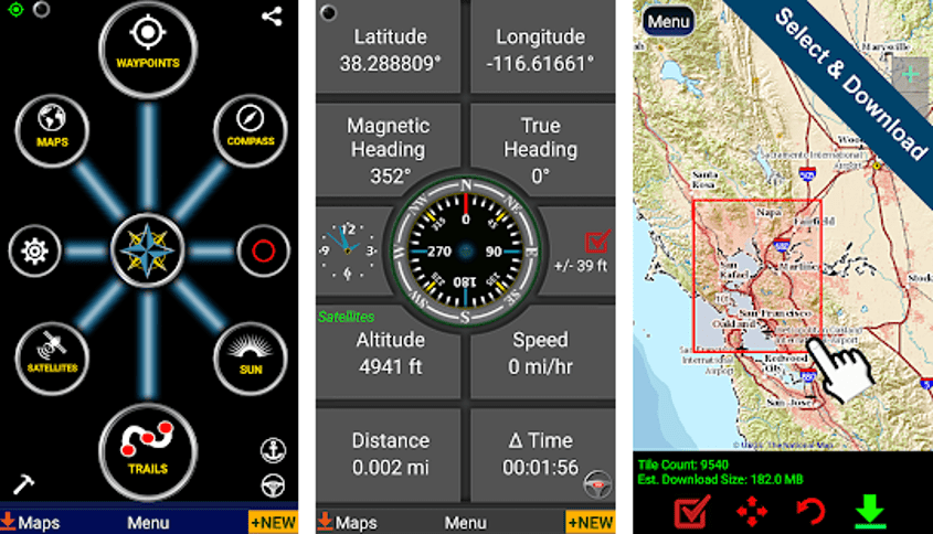 Лучшая альтернатива Google Map - GPS-навигация Polaris