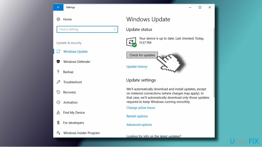 Controleren op Windows-updates