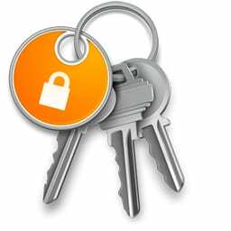 Λογότυπο Keychain Access