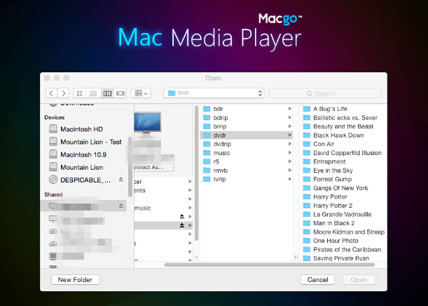 Macgo Mac メディア プレーヤー 