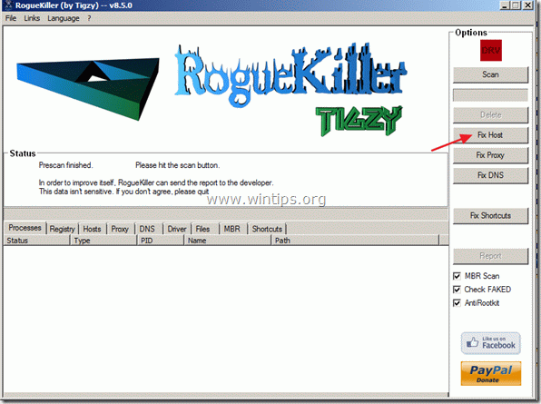 Roguekiller-Fix-Hosts