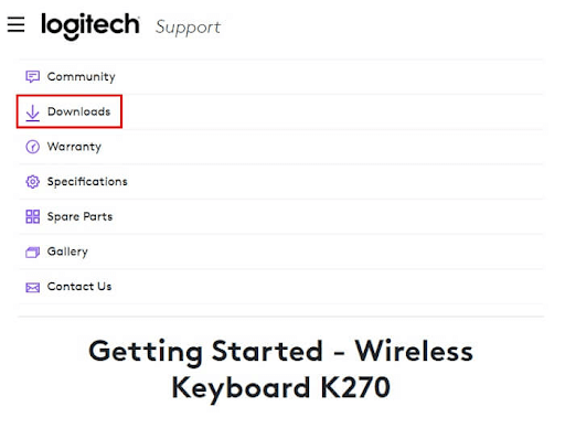 Download-Bereich, um fortzufahren