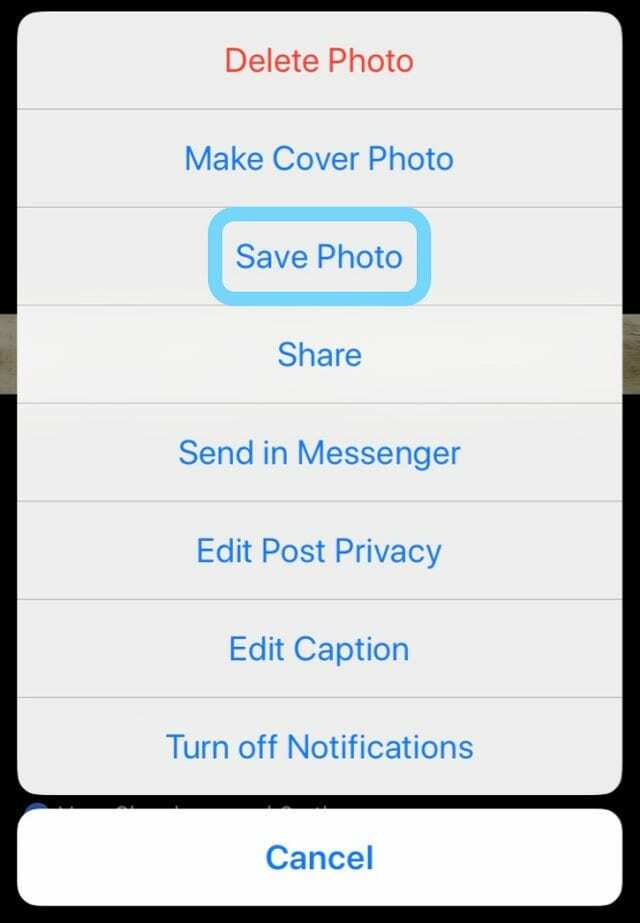 Az iPhone nem menti a Facebook-fotókat az iOS 11 rendszerben? Javítási útmutató