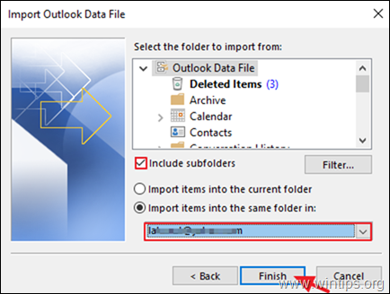 POP3 전자 메일을 Office 365로 가져오는 방법