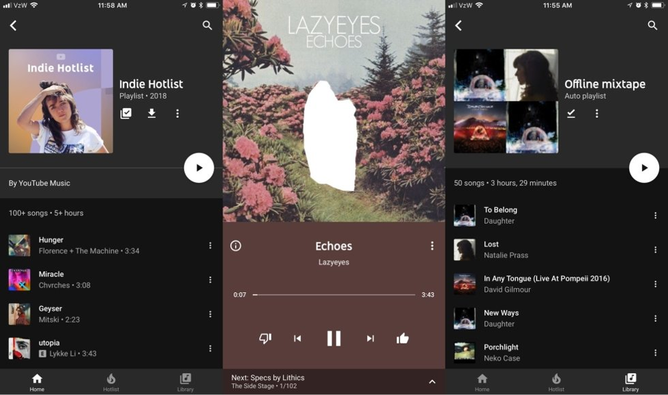 Youtube Music - Servizio di streaming musicale gratuito