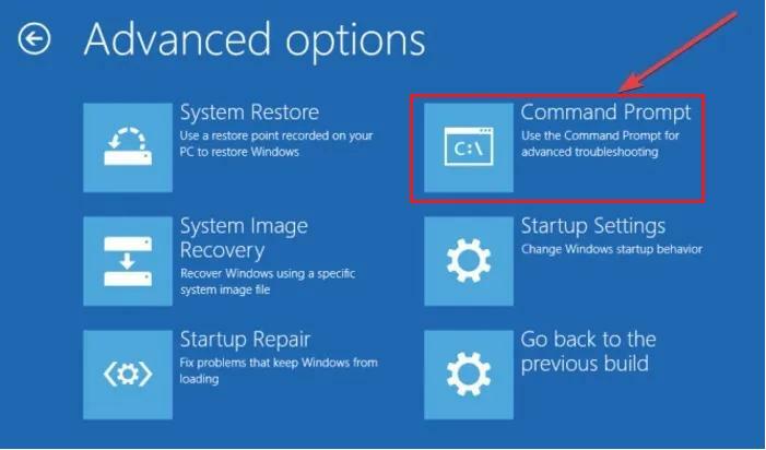 Selectați Command Prompt