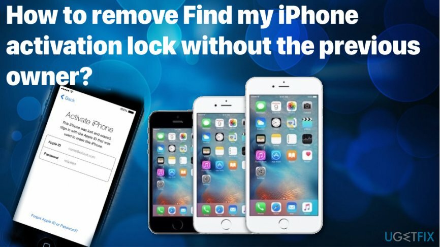 Как бесплатно снять блокировку активации Find My iPhone