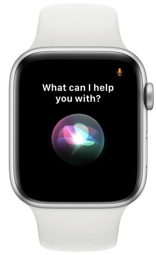 Активируйте Siri, нажав и удерживая кнопку «Домой».