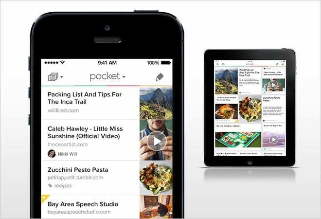 Pocket app