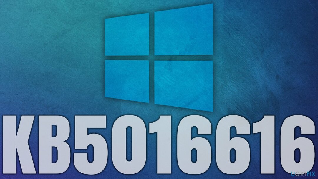 Jak opravit selhání instalace KB5016616 v systému Windows?