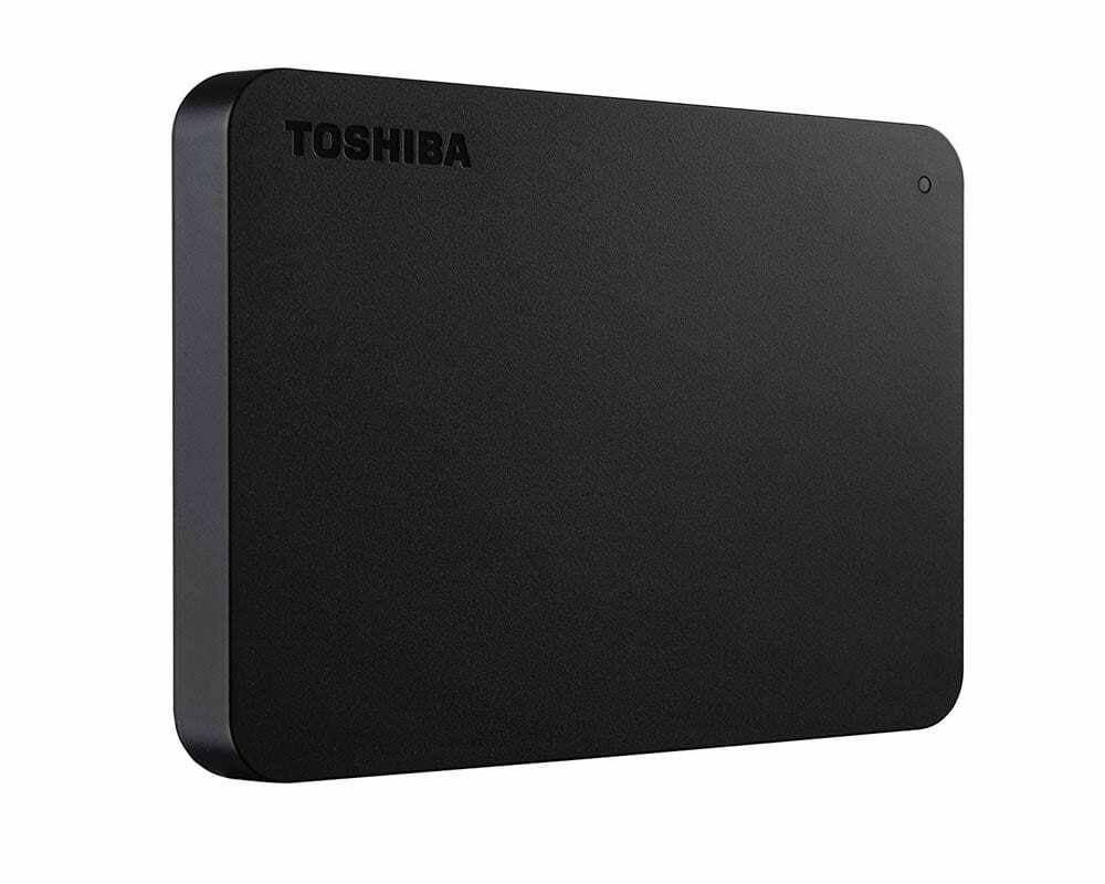 Toshiba HDTB410XK3AA Canvio Basics 1 TB pārnēsājamais ārējais cietais disks