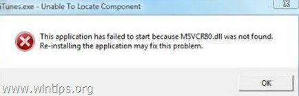 msvcr80.dll-is-missing