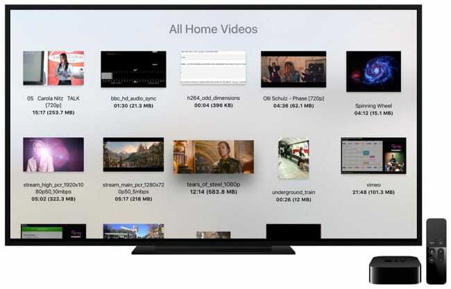 VLC видеоклипове на Apple TV