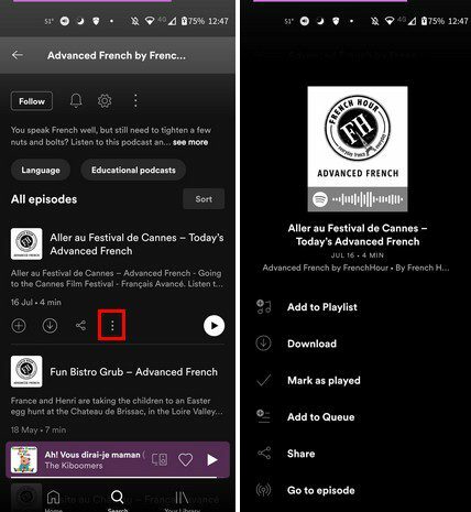 Spotify'ı listelemek için podcast ekle