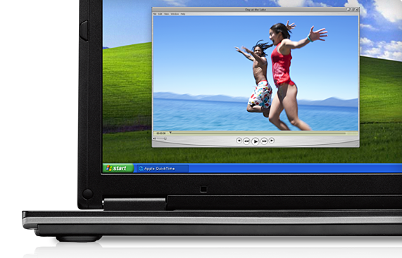 QuickTime Player - أفضل برنامج لضغط الفيديو لنظام التشغيل Mac