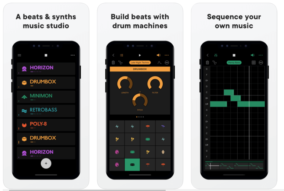Groovebox - אפליקציית יצירת מוזיקה