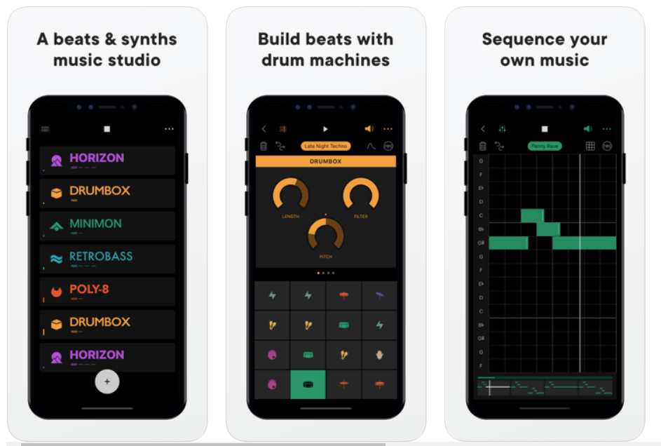 Groovebox — aplikacja do tworzenia muzyki