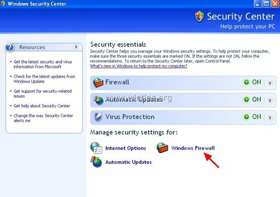 management-firewall-settings-windows-xp