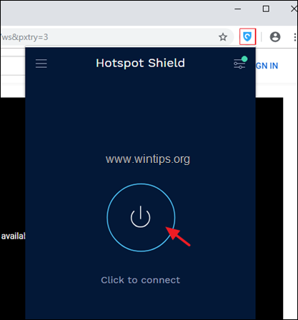 Hotspot Shield VPN - blockierte Videos und Websites anzeigen