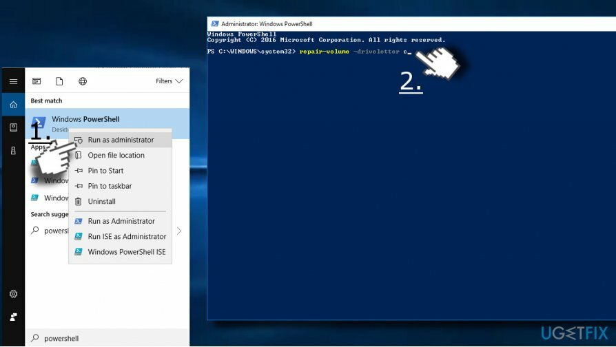 Usar Windows PowerShell elevado