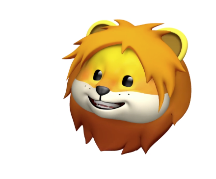 naujas liūtas animoji