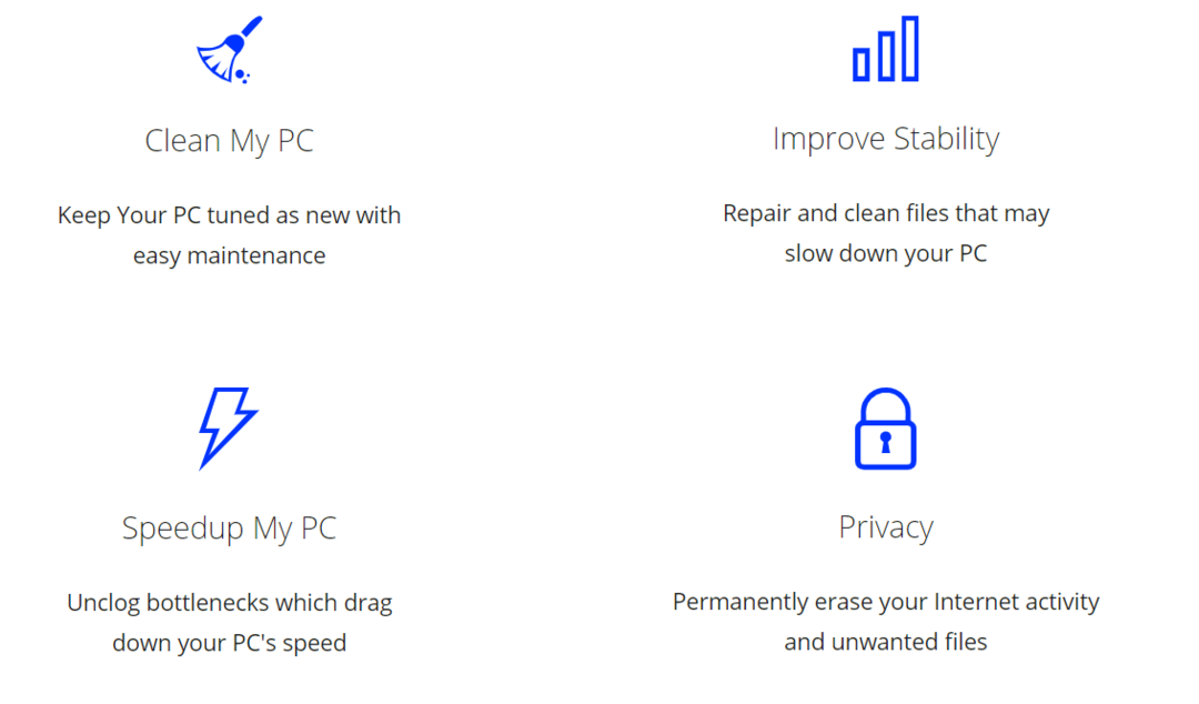 PC Booster - ซอฟต์แวร์ทำความสะอาดพีซี Windows 