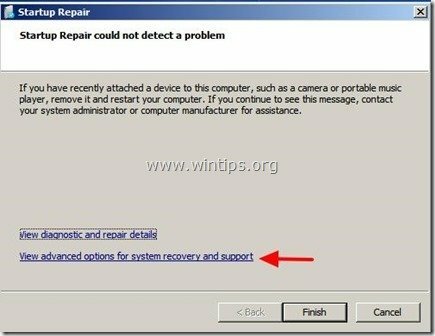 Windows-לא הצליח לזהות בעיות[3]