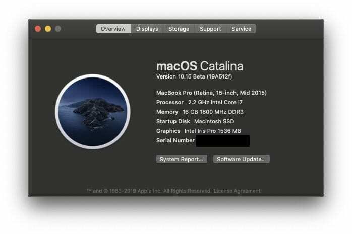 Käytä macOS Catalina USB Installeriä