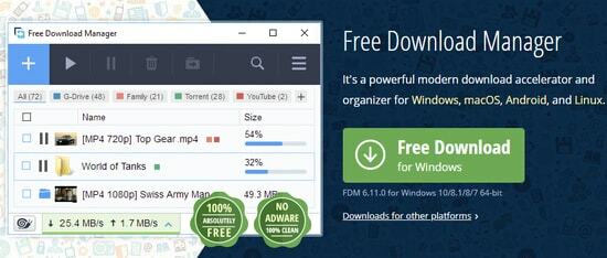 Gratis downloadmanager