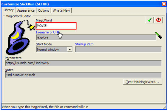 SlickRun - Peluncur Program Terbaik untuk Windows