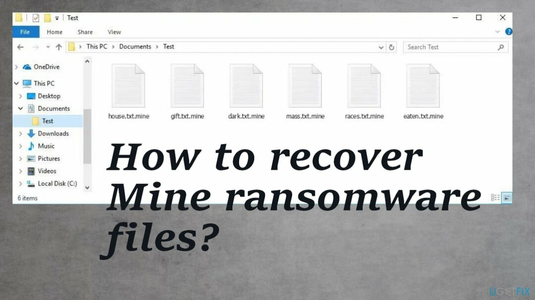 Recuperação de arquivos do meu ransomware