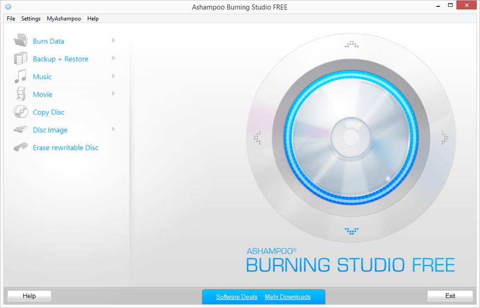 Ashampoo Burning Studio tasuta