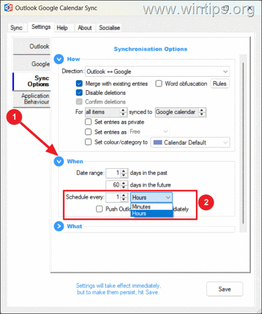 Синхронизирайте Google Calendar с Outlook Calendar