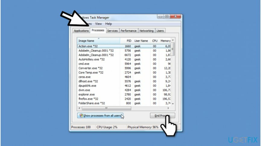 Menampilkan cara menghilangkan kesalahan runtime 203