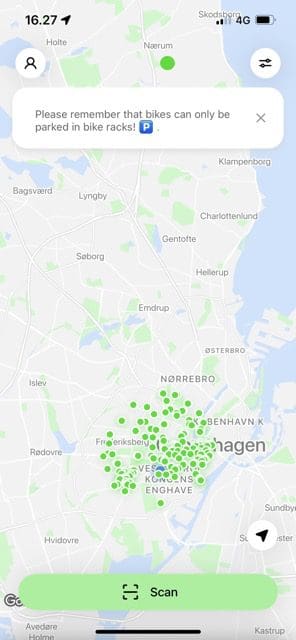 zrzut ekranu przedstawiający mapę w aplikacji lime