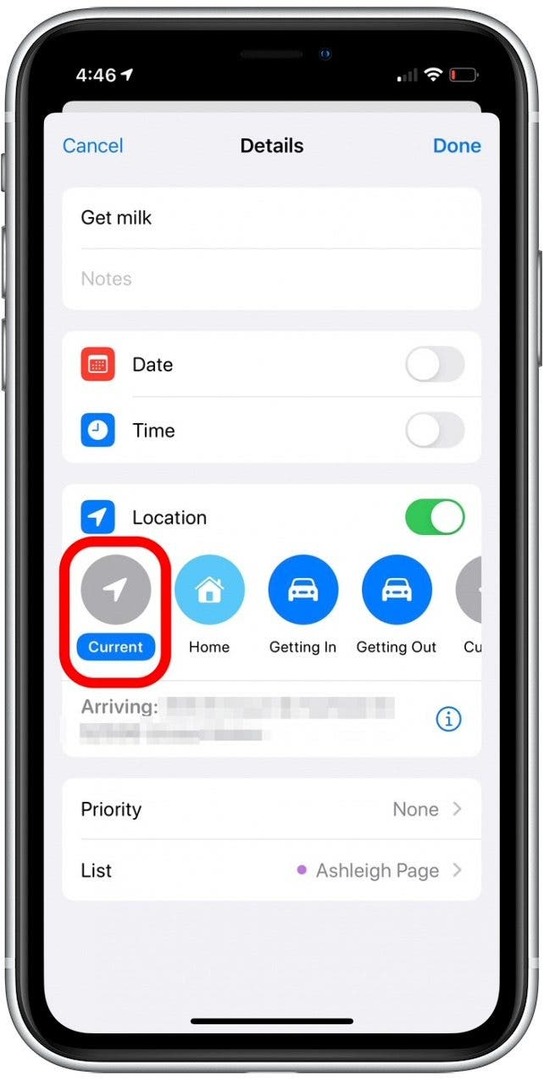 tambahkan pengingat ke iPhone