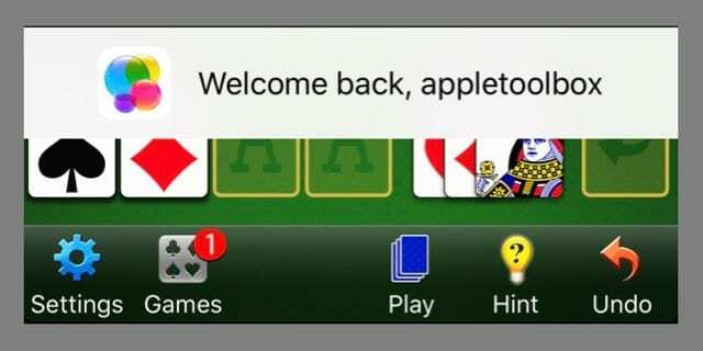 Imposta account di più giocatori in Game Center