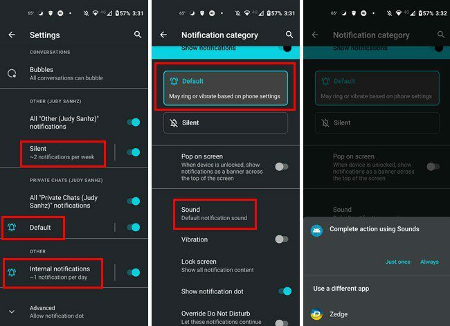 Suara notifikasi Telegram