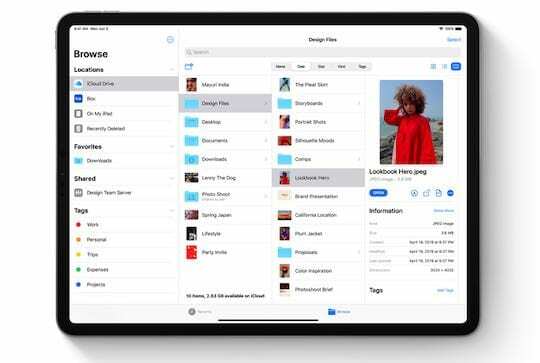 Hernoem documenten in de app Bestanden met iOS 13