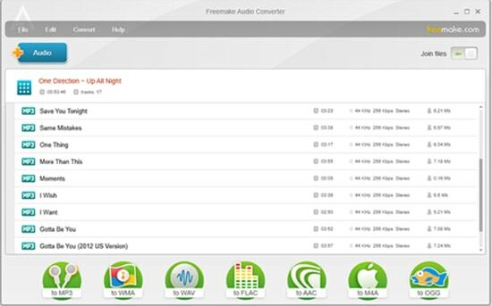 Freemake Audio Converter