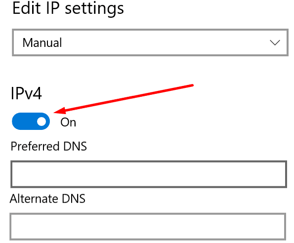 pengaturan ip DNS PC