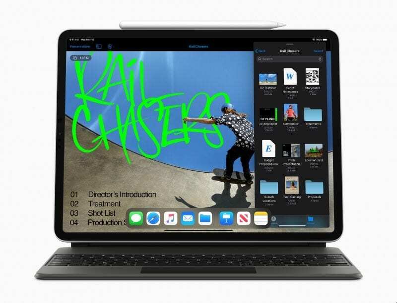 2020 iPad Pro Multitarefa