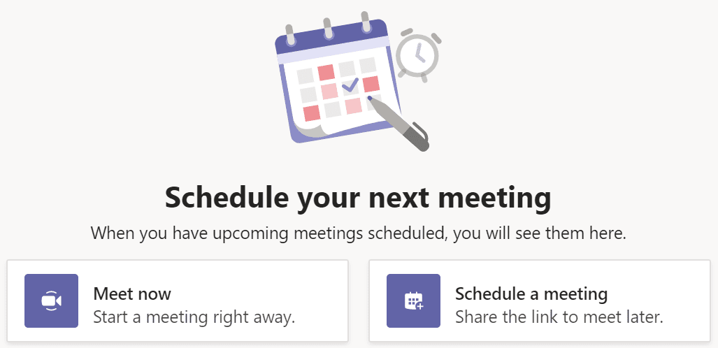 Microsoft Teams Meeting starten
