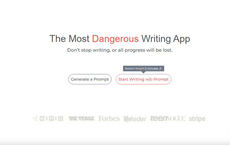 La aplicación de escritura más peligrosa