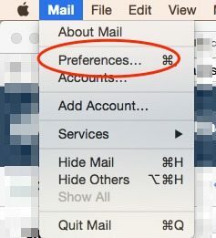Automatisch e-mailantwoord instellen voor de OS X Mail-app