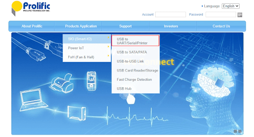 USB prie UART, serijinis, spausdintuvas