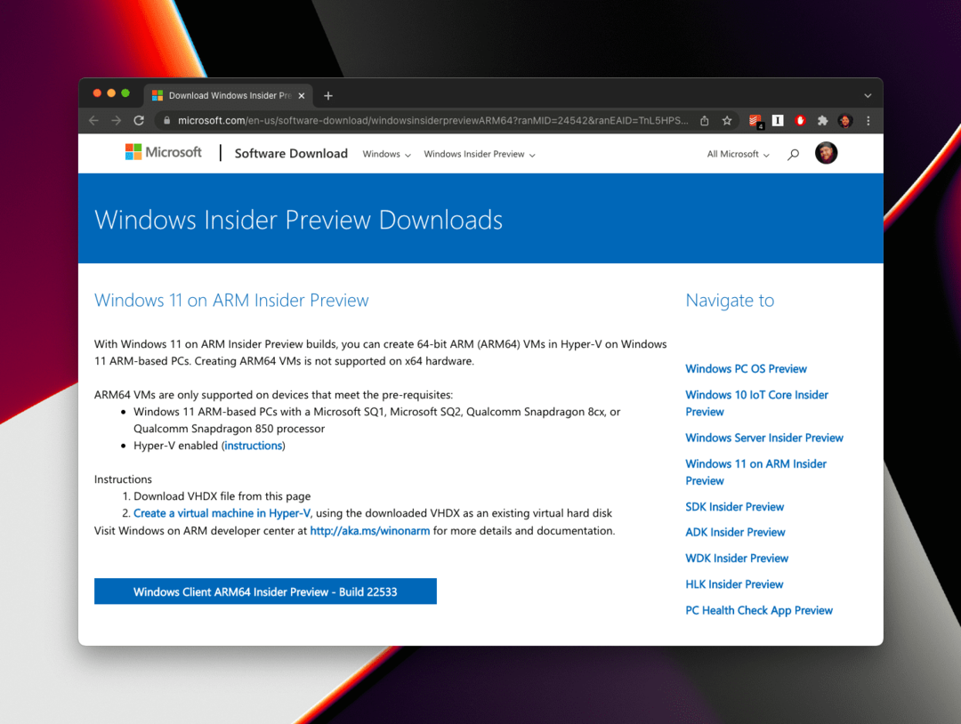 Hur man installerar Windows 11 på Macbook Pro - 1