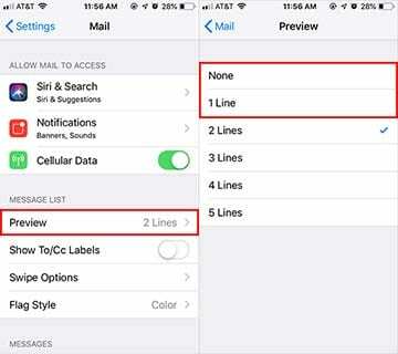 เคล็ดลับ Apple Mail - กล่องขาเข้าที่ใหญ่ขึ้น